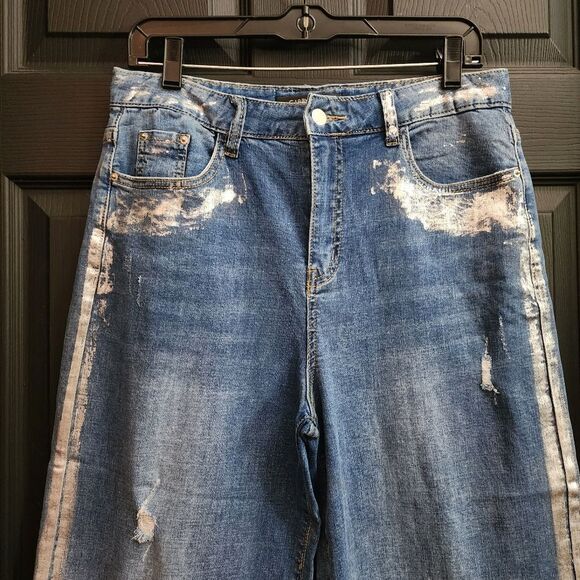 Gabby Isabella Sz. 12 Crop Flare Jean - Picture 4 of 15